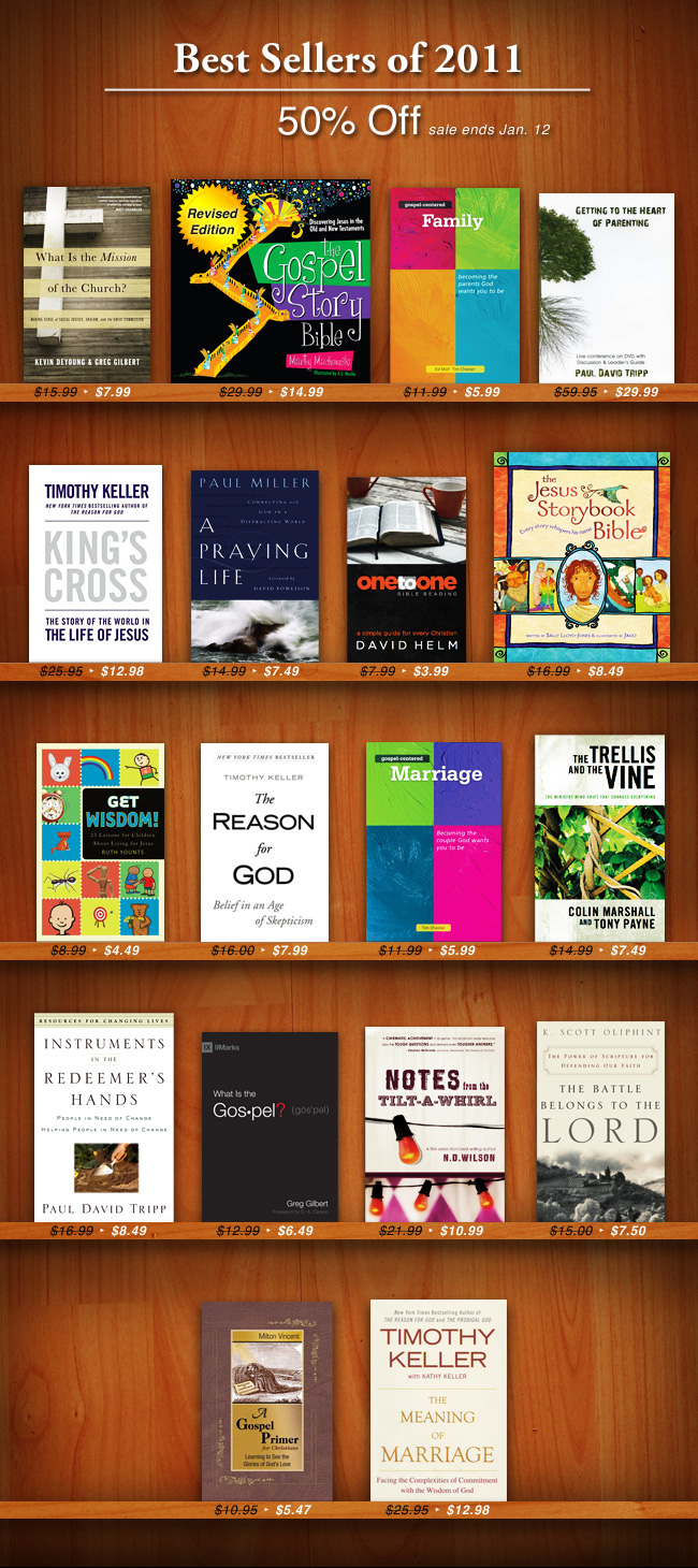 WTS Bookstore – 50% off sale on 2011 bestsellers
