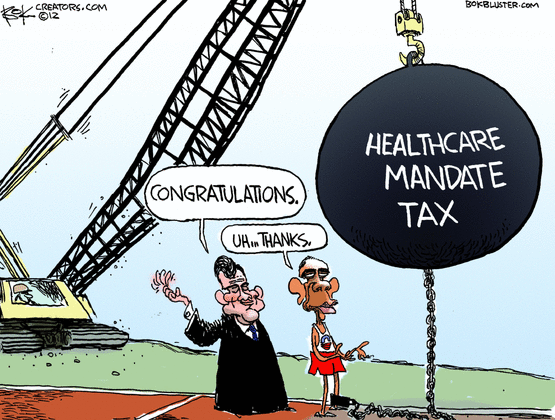 Funny Cartoon on Health Care Law