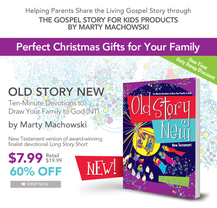 Old Story New: 10 Minutes Devotionals for Families with Young Children